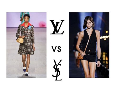 louis vuitton vs ysl brands.